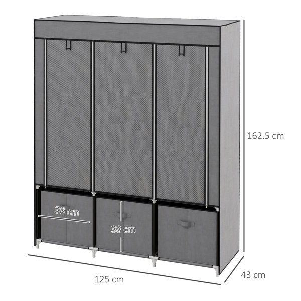 Steel cupboard 3 deals door